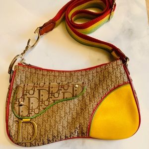 Vintage Dior Saddle Bag